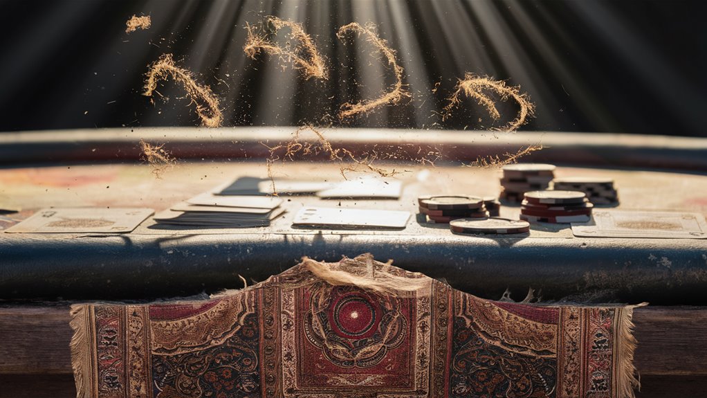 betting dust into tapestries