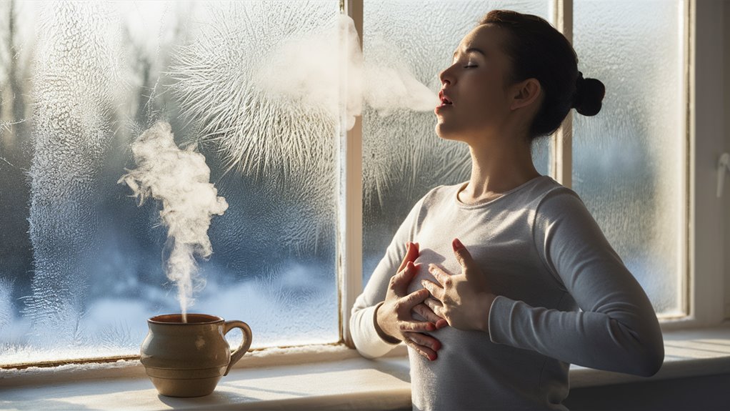 inhale and exhale mindfully