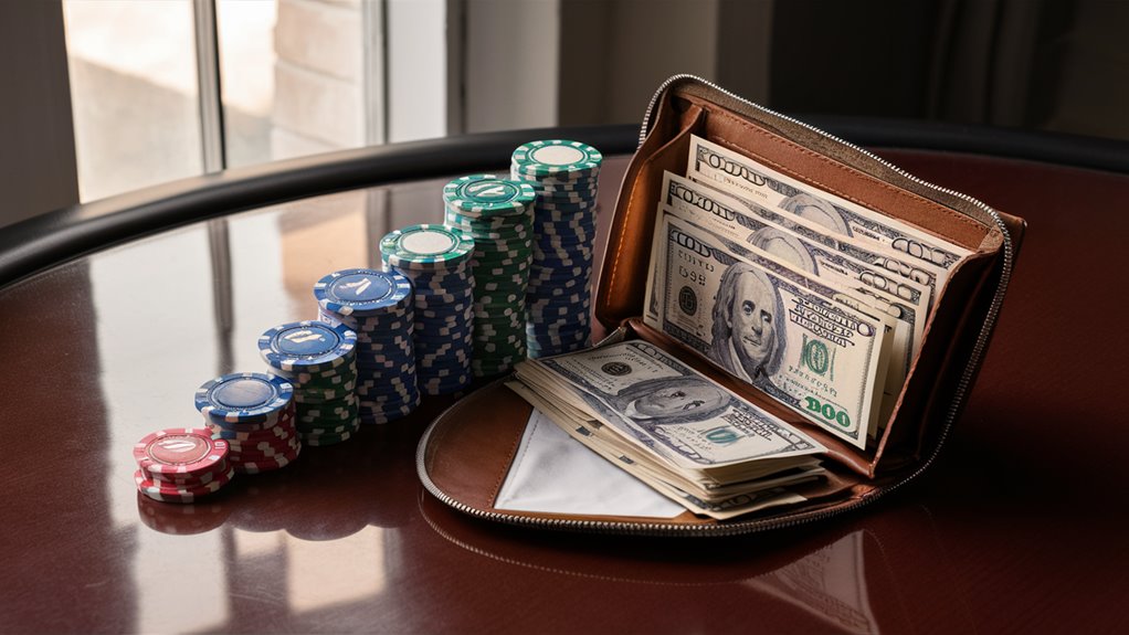 control money while gambling