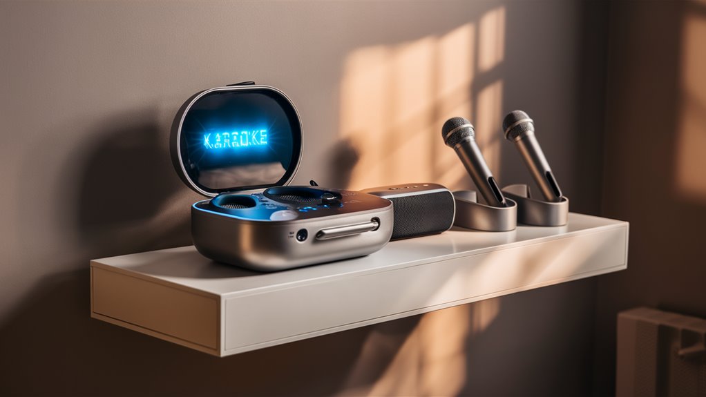 create compact karaoke room