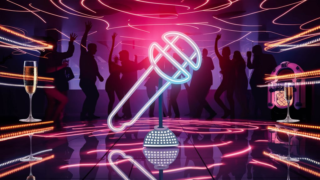 energetic electronic club music