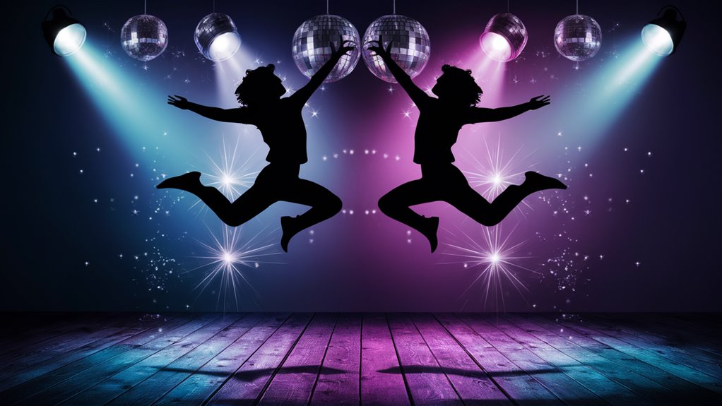 energetic pairs dancing together
