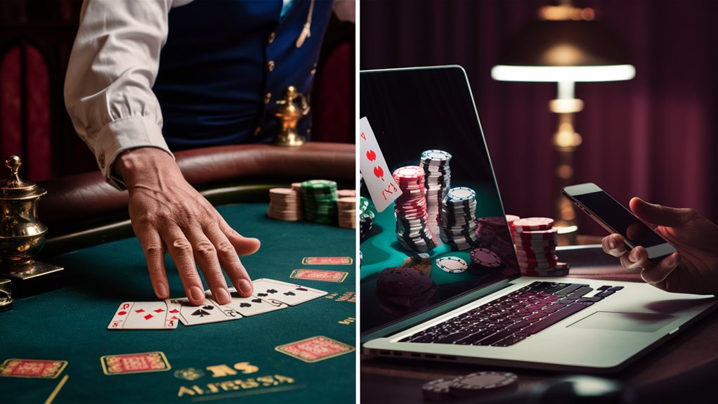gambling shifts to internet