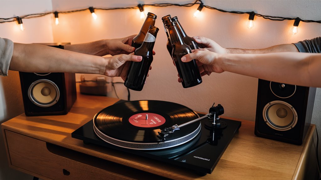 party music with friends
