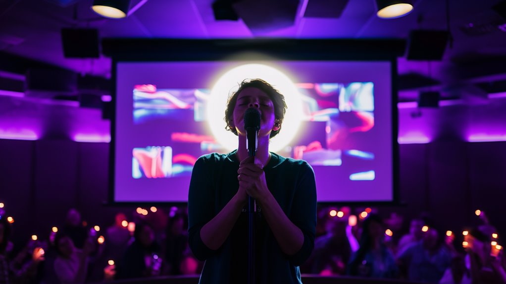 practice singing through karaoke
