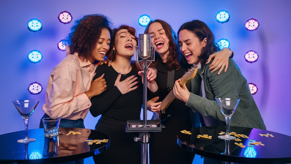 sing songs with buddies