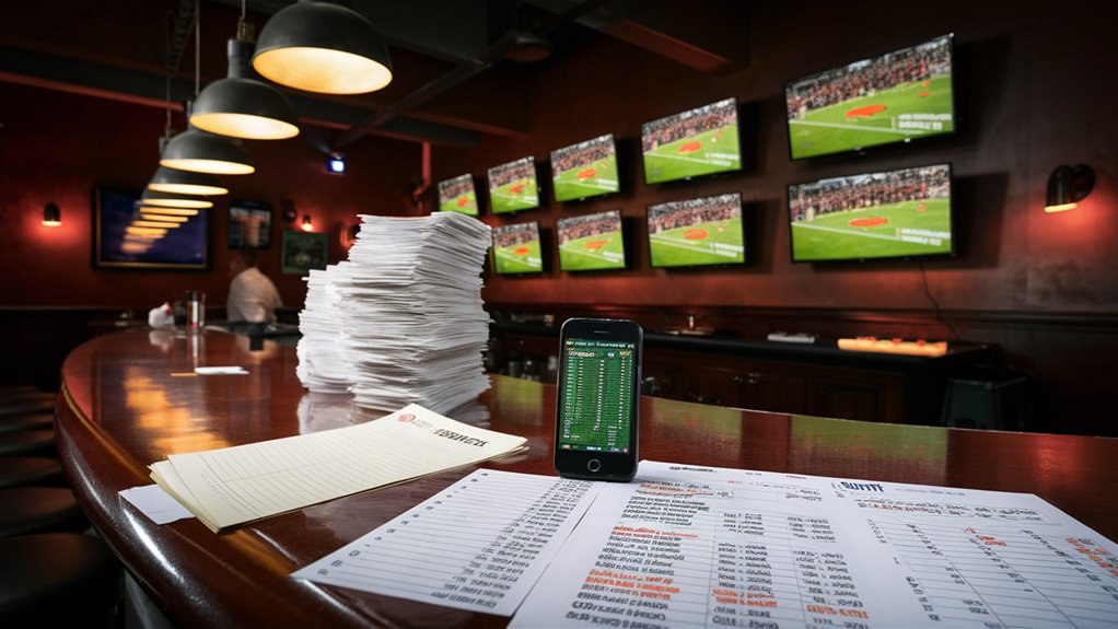 sports betting odds display