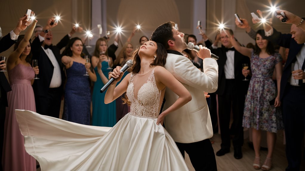 wedding reception karaoke songs